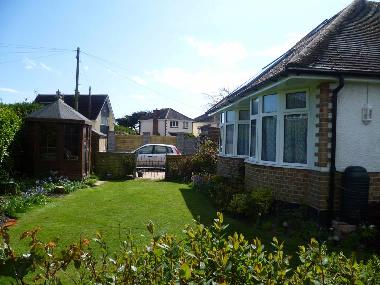 Side of garden from front