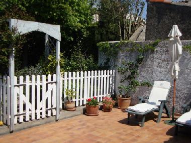sun on the terrace