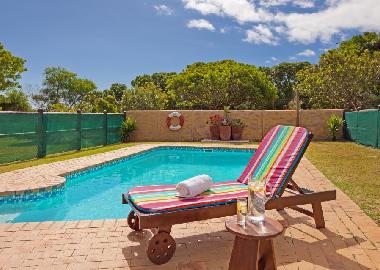 Pool with sundeck