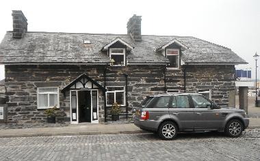 Greaves Wharf house the Wales coastal path runs adjacent