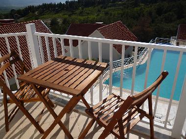 Kusadasi Villa - Terrace of one of the bedrooms
