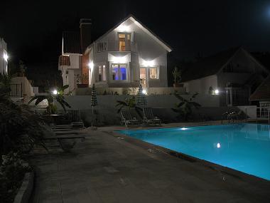 Kusadasi Villa - The villa at night
