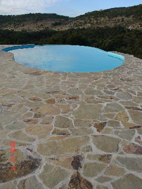 Swimming pool, water salt