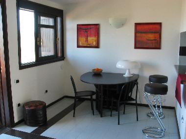 The dining room