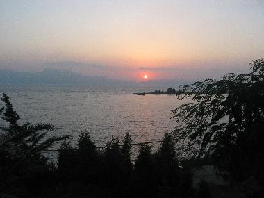 Sunrise from the house