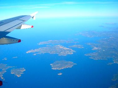 Sardinia from the sky