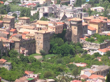 View of Torrione taken from Monte Giove