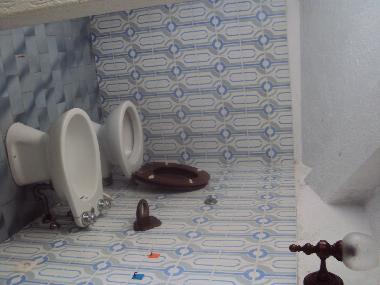 bathroom under the roof