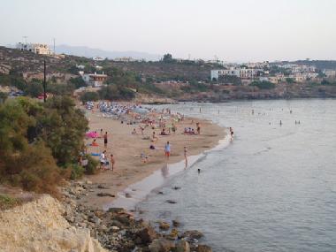 the beach of Kalathas