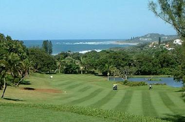 One of seven 18-whole golf-courses, sometimes next to the ocean