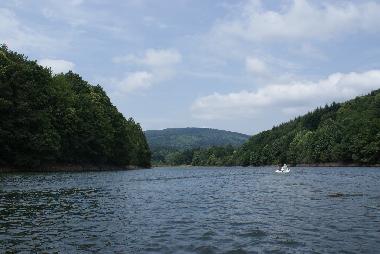 the Salvetat lac. Same as the famous French sparkling water. 