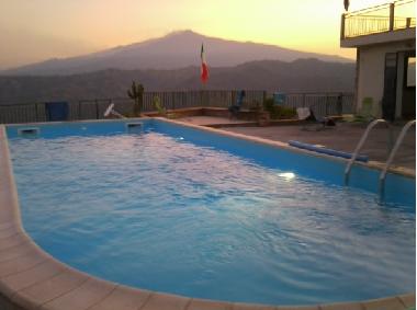 Swimming pool of the Villa