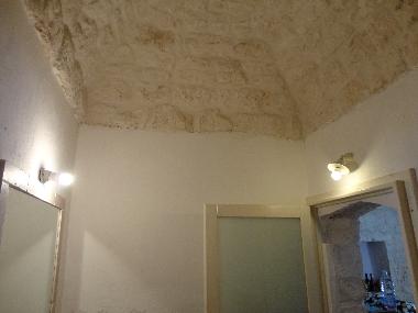 Ceilin of the bathroom