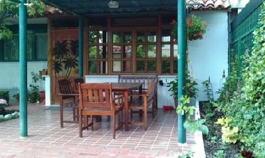 Garden patio