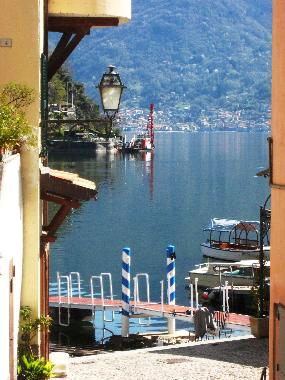 Lake View from Portico of Apartment