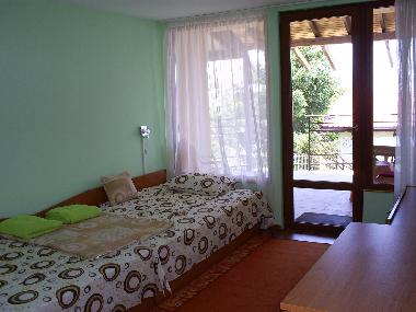 Bed room with 2 1? person beds