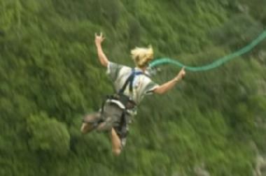 Swing Jumping in Oribi Gorge