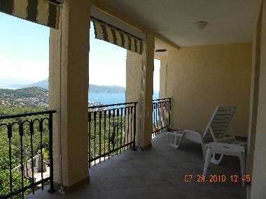 Balcony from the bedrooms