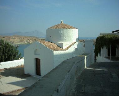 One of the many little "cute" churches in the village