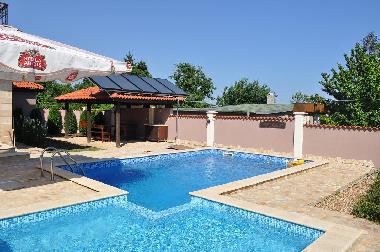 Pool and arbour