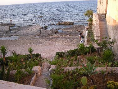 nearby beach