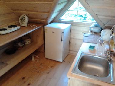 Attic - kitchen