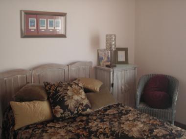 Room with a couple bed