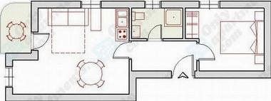 Plan apartment 2