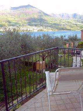 un attimo di relax dal balcone di casa