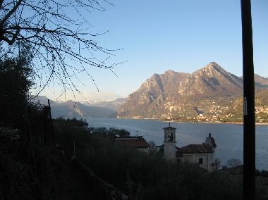 La corna 30 passi vista da Monte Isola