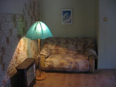 there is an electric heater - we rent in the winter too