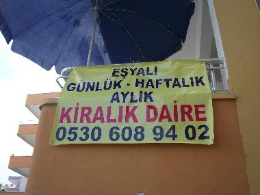 Holiday Apartment in Alanya (Antalya) or holiday homes and vacation rentals