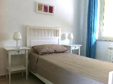 Third Bedroom with two single beds that could also be united and become a double bed.