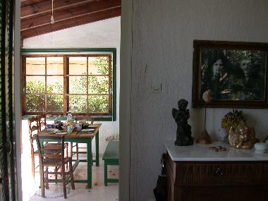 entrance of the house