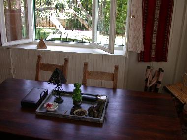 a view from the living room