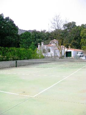 own tennis court