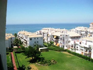 panoramic view on the sea