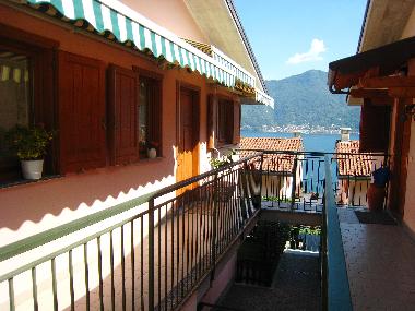 Exterior - side view towards front door