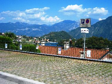 View from Viale degli Ulivie just above Casa Bella Isola