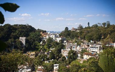 The view from terrace
