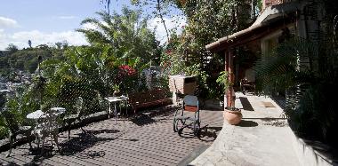The terrace