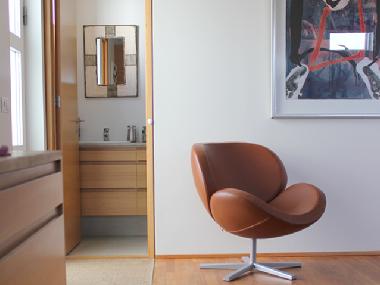Living room / Bathroom 
