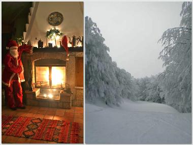 Christmas time and skiing slope at La Sellata Mount (30 mins away). Potenza-Southern Italy