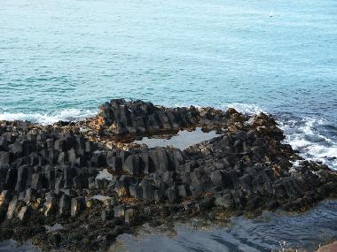 Basalt rocks in Hofsos