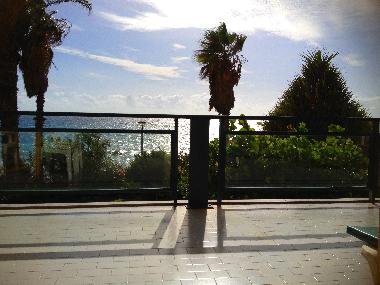 balcony evening view