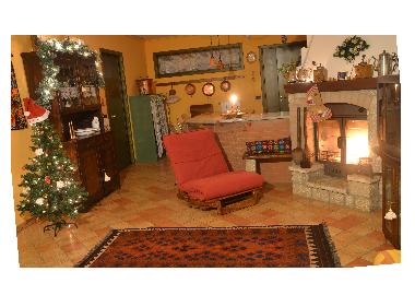 Xmas decoration of this apartment in Basilicata-Southern Italy