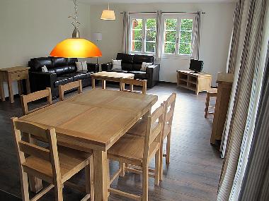 The lounge with seating area