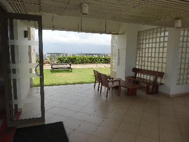 Roof Top Rest Area with garden view