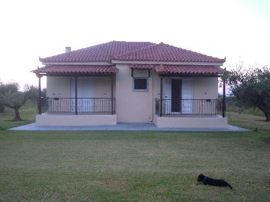 Back view of the house.