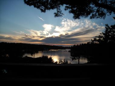 Magnificent view from the kitchen/livingroom